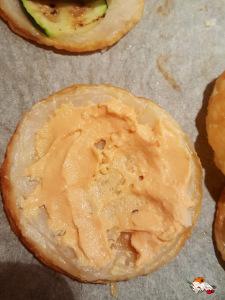 Conchiglie di sfoglia con patè di salmone affumicato, Zucchine e Pomodorini: Fast and easy 20150712_115850