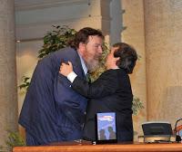 L'amico ed ex premio Nobel Brunetta e la Caro(gna) Giuliano.