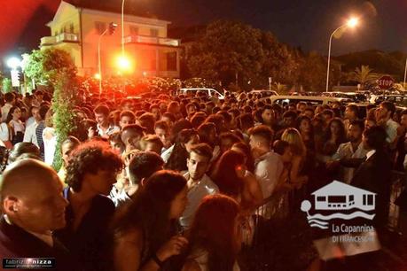 Foto 4 Luglio in Capannina fila ingresso capannina