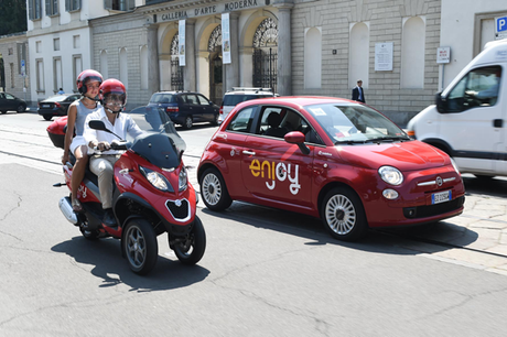 Mobilità sostenibile a Milano: car & scooter sharing Mobilità sostenibile a Milano: car & scooter sharing
