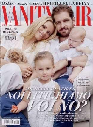 Michelle Hunziker Tomaso Sole e Celeste cover Vanity