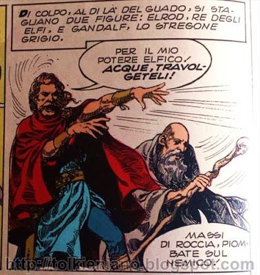 Il Signore degli Anelli disegnato da Polo Piffarerio, Il Giornalino 1985 Il Signore degli Anelli disegnato da Polo Piffarerio, Il Giornalino 1985