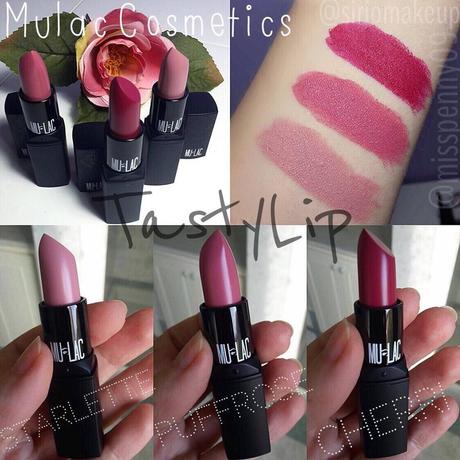 Mulac TastyLip: Swatches e Info!