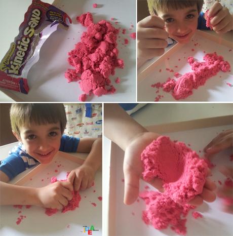 CON KINETIC SAND LA SABBIA LA PORTIAMO IN CASA