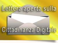 Cittadinanza Digitale - una Lettera Aperta