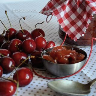 lacaccavella, marmellata, ciliege, fattaincasa, cherries, jam, homemade