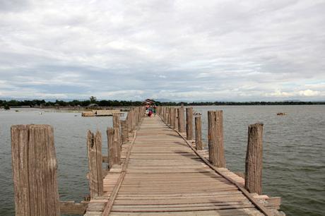 Birmania (2°parte – Mandalay, Ava, Amarapura, Mingun) 'U Bein's Bridge_Amarapura_birmania_viaggiandovaldi