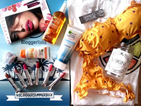 #BLOGGERSUMMERBOX un bellissimo regalo prima delle vacanze