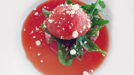 anguria/feta- Kokkino Podilato anguria/feta