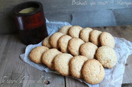 I biscotti al cocco del Kenya