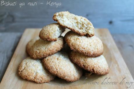 I biscotti al cocco del Kenya