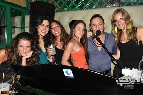 Immagini serata 11 Luglio in Capannina piano bar capannina