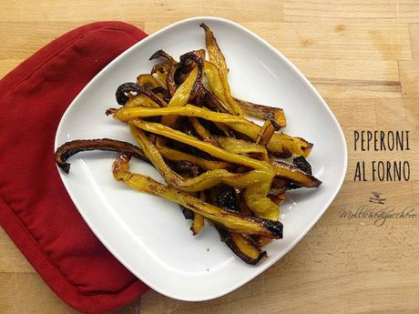 Peperoni al forno ricetta veloce peperoni al forno