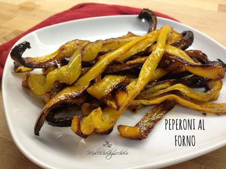 Peperoni al forno ricetta veloce peperoni al forno