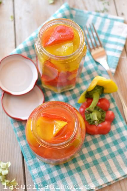 PEPERONI IN AGRODOLCE PEPERONI IN AGRODOLCE