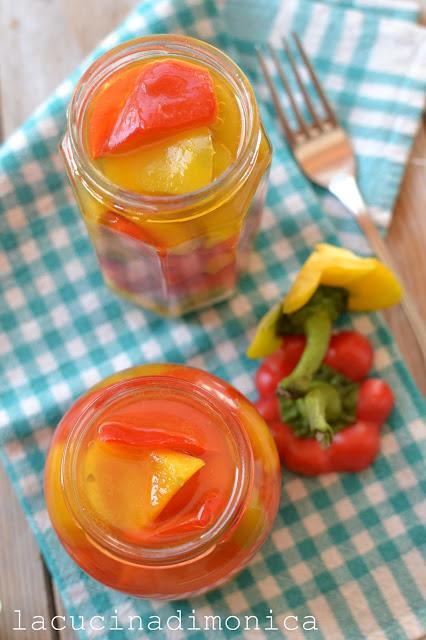 PEPERONI IN AGRODOLCE PEPERONI IN AGRODOLCE