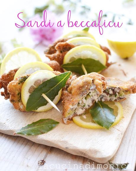 Sardi a beccaficu - sarde alla beccafico versione due Sardi a beccaficu - sarde alla beccafico versione due