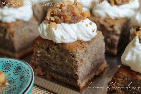 Kenyan banana cake with crunchy ndizi - due ricette keniote per dare vita ad una torta sublime