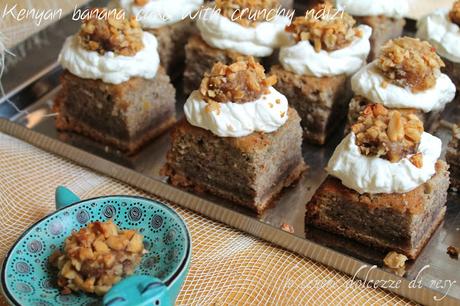 Kenyan banana cake with crunchy ndizi - due ricette keniote per dare vita ad una torta sublime