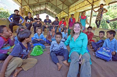 Dopo il 25 aprile 2015:  una piccola scuola made in Italy in Nepal