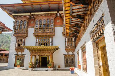 Bhutan - Lo dzong di Punakha Bhutan - Lo dzong di Punakha