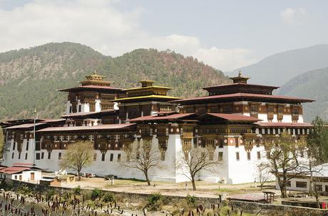 Bhutan - Lo dzong di Punakha Bhutan - Lo dzong di Punakha