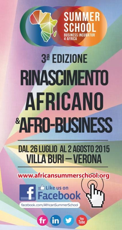 Rinascimento Africano all’African Summer School 2015 Rinascimento Africano all’African Summer School 2015