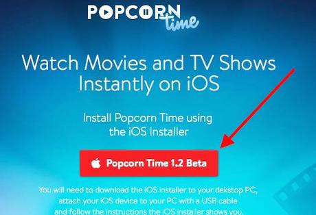 Installare Popcorn Time iOS tramite Mac