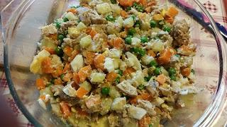 Insalata Russa della Nonna imparata dalla Suocera..... Insalata Russa della Nonna imparata dalla Suocera.....