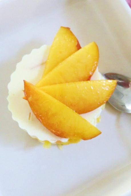 Terrina di pesca e ricotta Terrina di pesche e ricotta