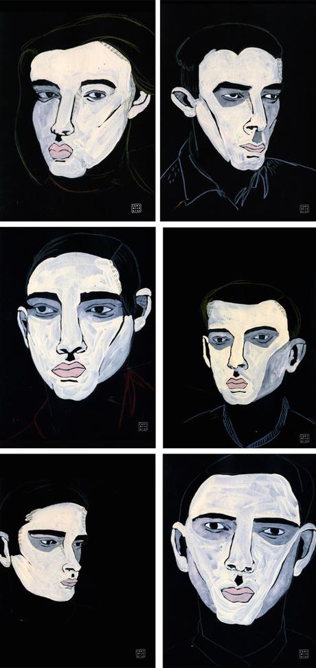 ILLUSTRAZIONE: I ritratti notturni di Carla Fuentes ILLUSTRAZIONE: I ritratti notturni di Carla Fuentes