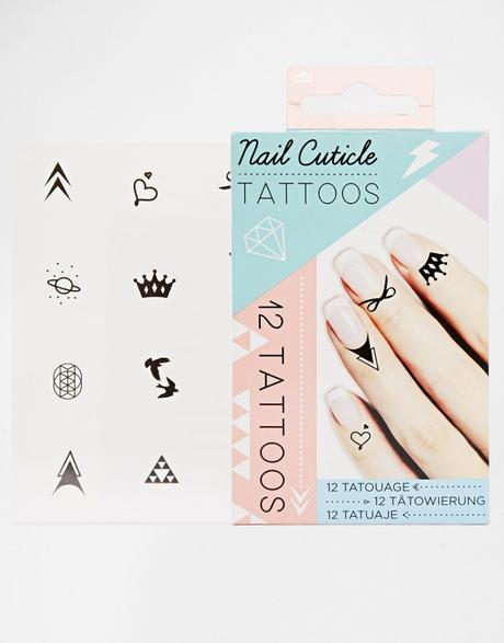 Tatuaggi per le unghie: nail cuticle tattoo, dove comprarli tatuaggi unghie