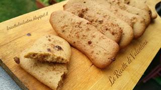 Biscotti simil Pavesini allo zucchero di canna integrale