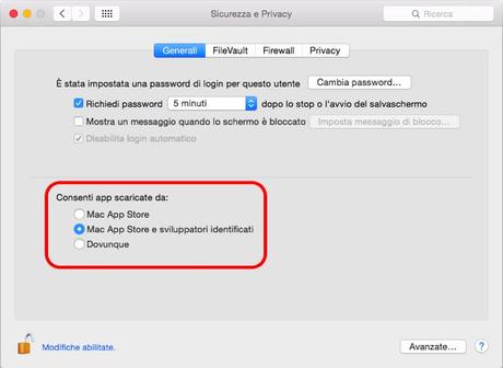 Installare su Mac app non riconosciute da Apple Installare su Mac app non riconosciute da Apple