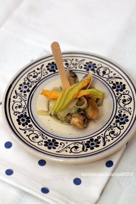 Linguine al limone con vongole e fiori di zucca linguine-al-limone-con-vongole-e-fiori-di-zucca