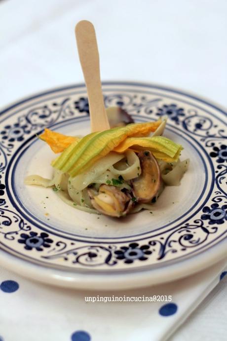 Linguine al limone con vongole e fiori di zucca linguine-al-limone-con-vongole-e-fiori-di-zucca