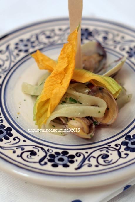 Linguine al limone con vongole e fiori di zucca linguine-al-limone-con-vongole-e-fiori-di-zucca