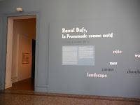declinazioni di blu: Raoul Dufy a Nizza