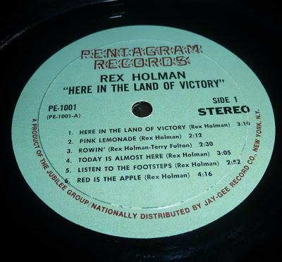 Rex Holman - Here In The Land Of Victory Rex Holman - Here In The Land Of Victory