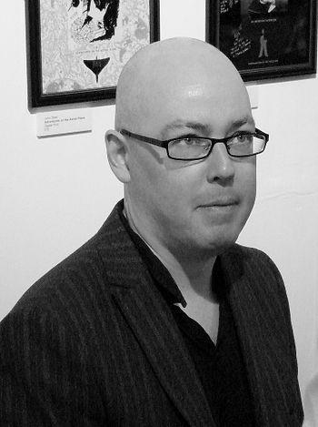 English: John Boyne at the Humber Mouth festival English: John Boyne at the Humber Mouth festival