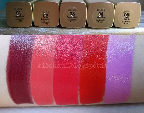 Rossetti Alkemilla Eco Bio Cosmetics - Swatch & Comparison