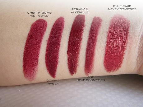 Rossetti Alkemilla Eco Bio Cosmetics - Swatch & Comparison