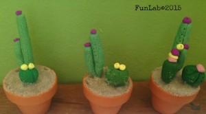 student made cacti