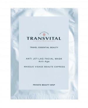 Transvital Anti Jet-Lag Facial Mask, bustine monodose effetto lifting ideali per viaggi e vacanze Busta Mask Viso Donna alta