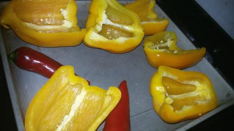 Peperoni Farciti con Kamut ricettevegan.org - peperoni farciti