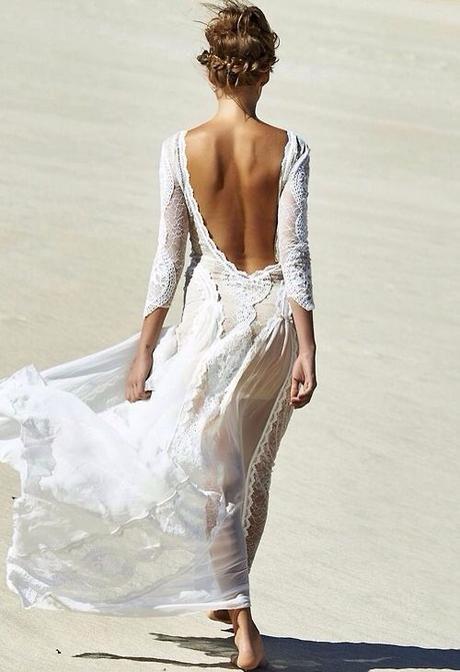 Beach wedding dress e … “scarpe”