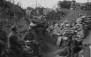 Niente di nuovo sul fronte occidentale. trincea