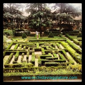 Alla scoperta di Ferrara. Il foto racconto della città Giardino interno Museo Archeologico