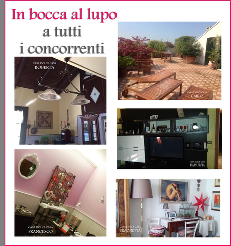 Concorso 'CASA DOLCE CASA': I CONCORRENTI BLOG SHABBY CHIC