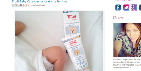 Recensione crema bambini Trudi